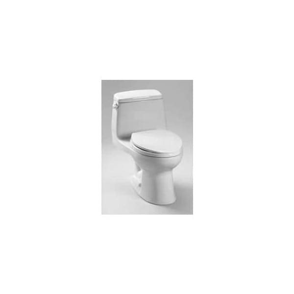 Toto MS854114E-01 Eco UltraMax Elongated 1 Piece Toilet, Cotton White MS854114E-01 - main